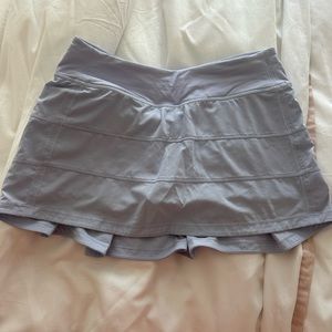 Lululemon Lavender Pace Rival Mid-Rise Skirt - size 4